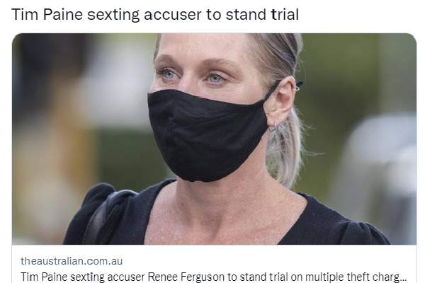 Tim Paine's Scandal Involving Renee Ferguson