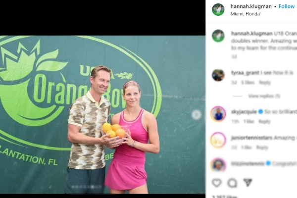 Tennis Player Hannah Klugman